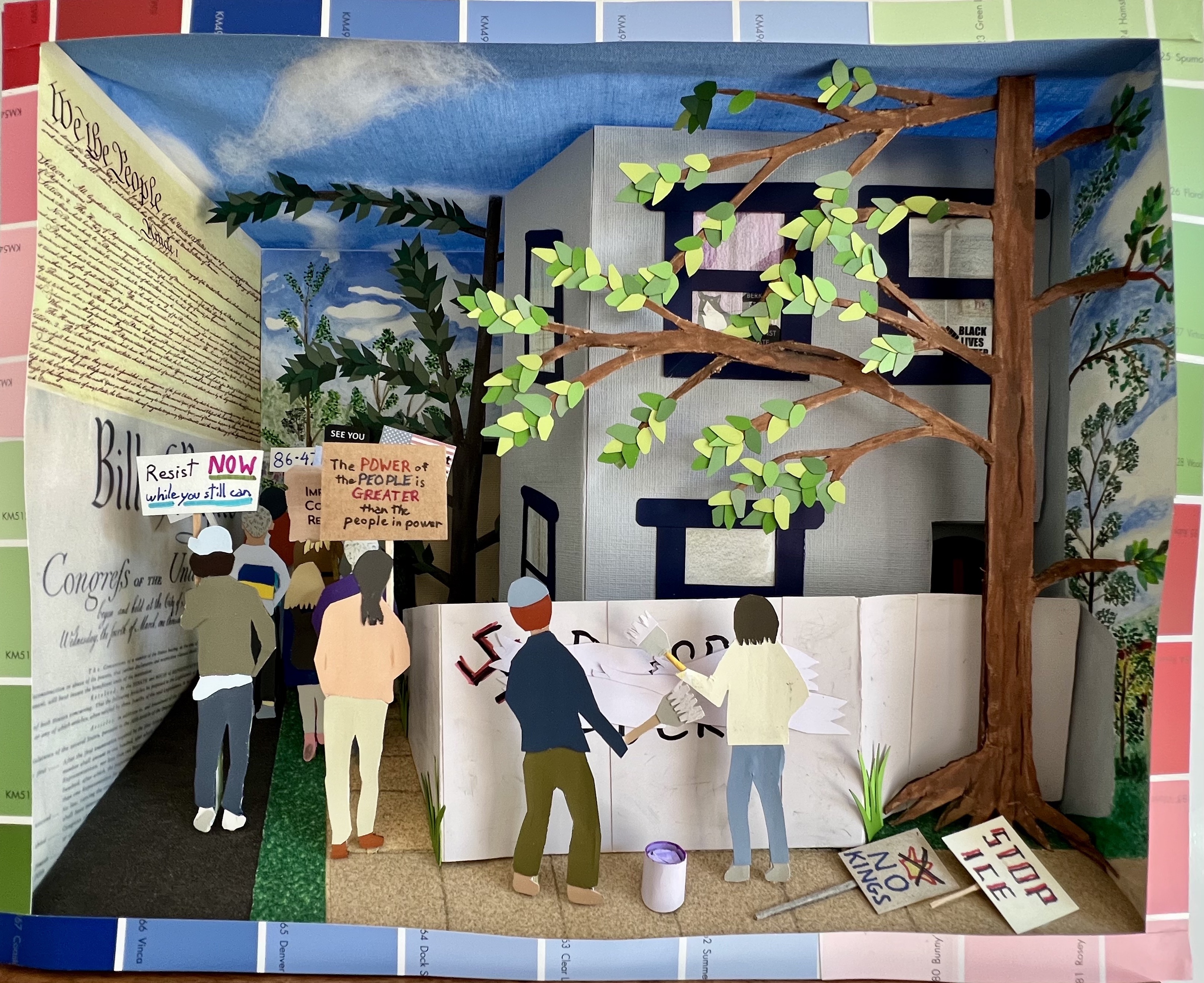 Join the Resistance diorama